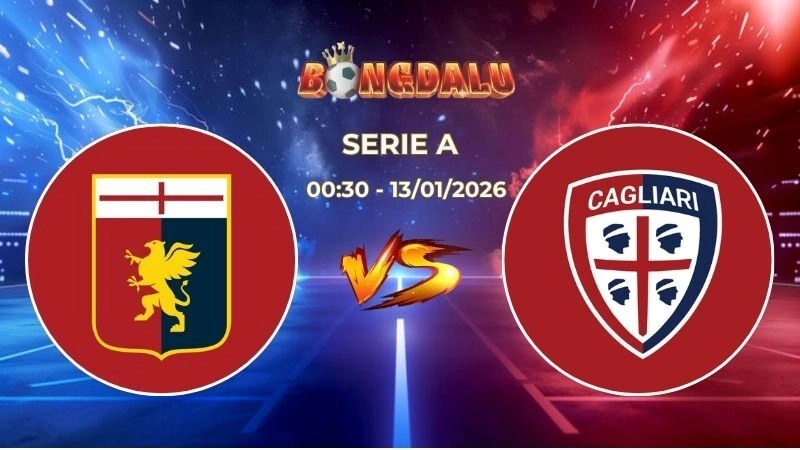 Soi Kèo Genoa vs Cagliari 00h30 Ngày 13/01/2026 – Vòng 20 Serie A